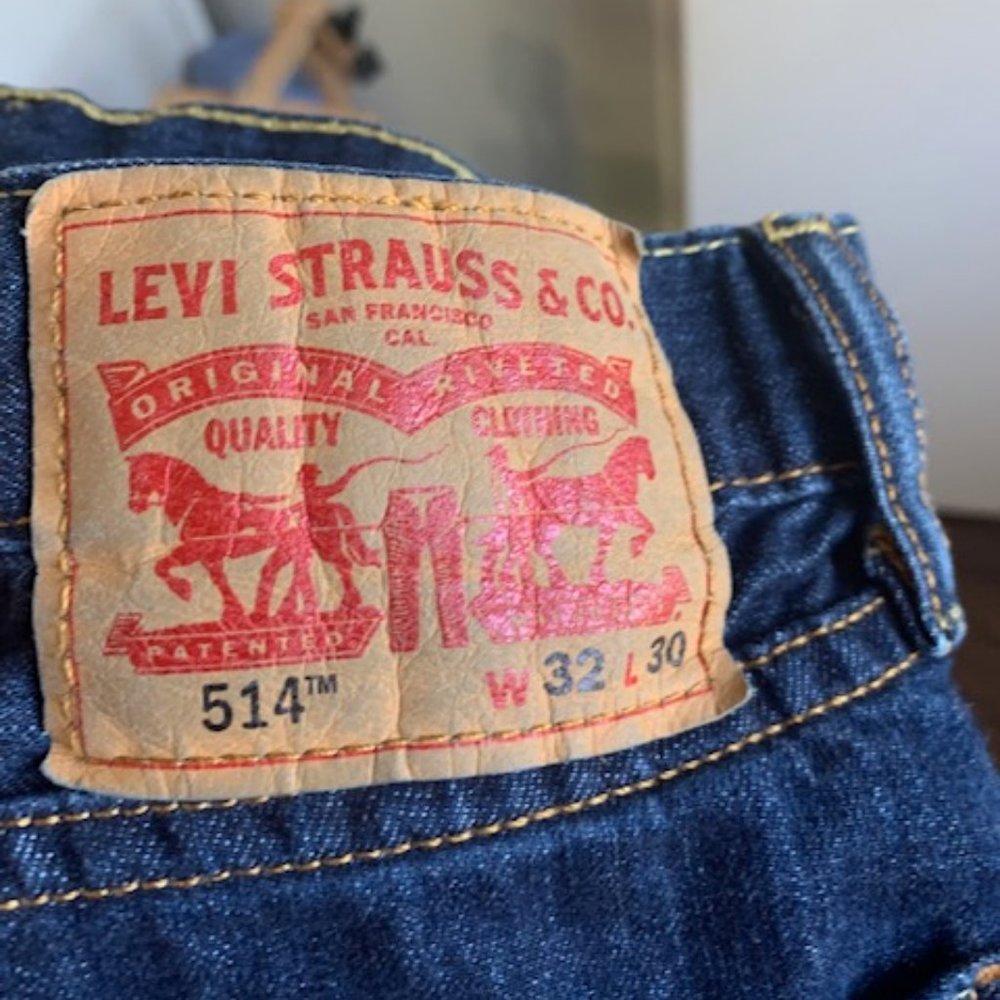 Levi's blue jeans